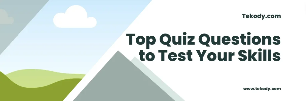 top react quiz questions